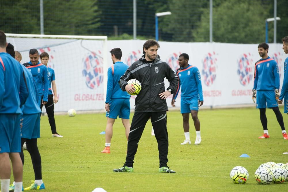 Entrenamiento del Real Oviedo