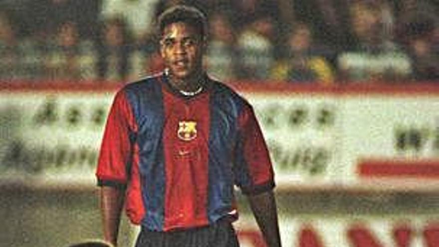 Kluivert, a Palamós.