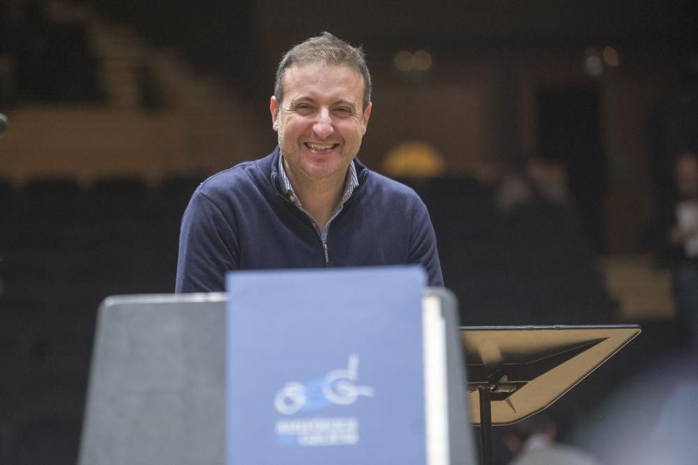 Ensayo de ''El Mesías'' en el Palacio de la Ópera