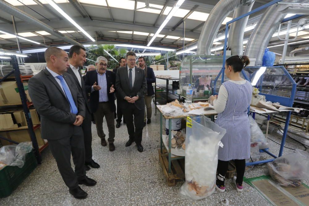 Visita de Ximo Puig a Elche Parque Empresarial