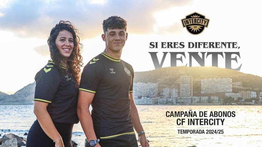 El Intercity ‘desafía’ al Hércules y lanza una campaña de abonos para gente «diferente»