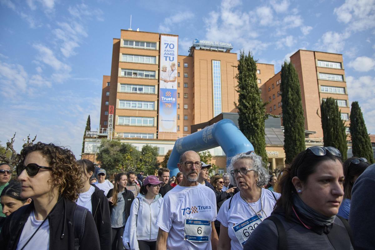 Les imatges de la Marxa Solidària pels 70 anys del Trueta