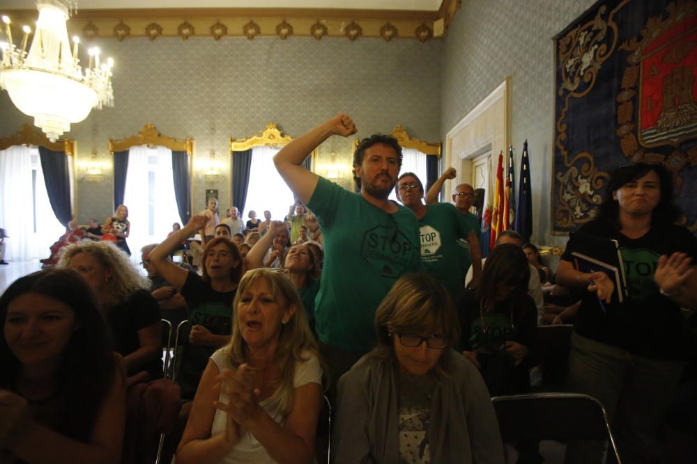 Pleno en el Ayuntamiento de Alicante