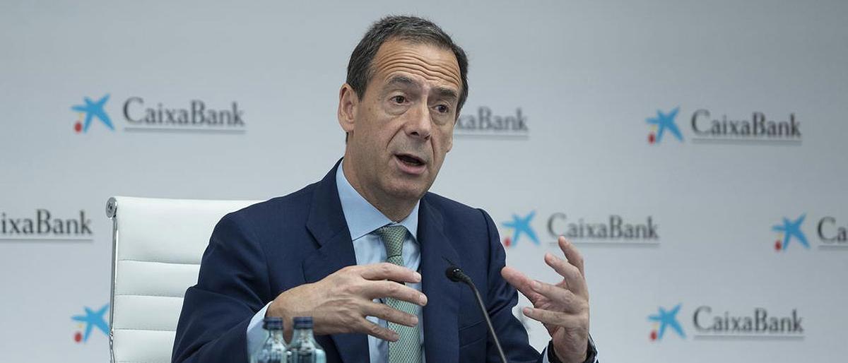 El consejero delegado de CaixaBank, Gonzalo Gortázar.