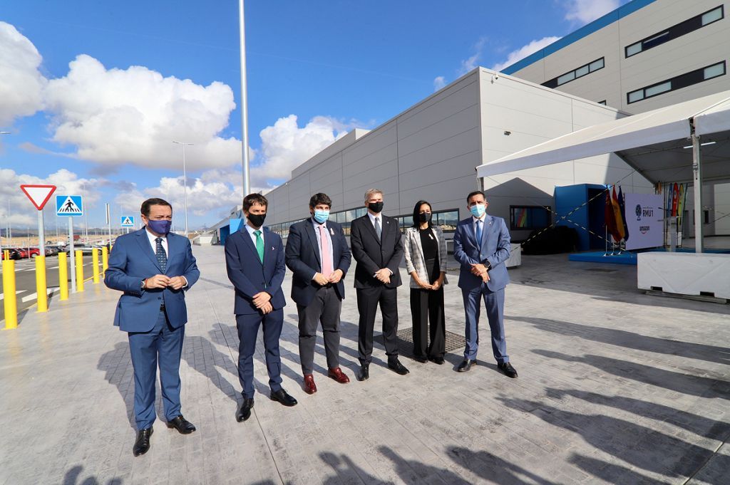 Inauguración del centro logístico de Amazon en Murcia