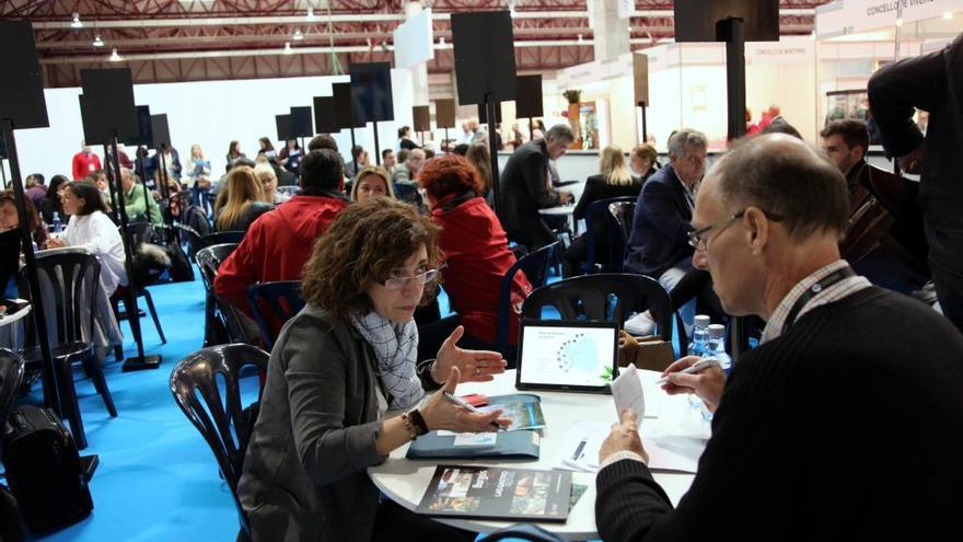 Bolsa de Contratación Turística en una edición anterior de la feria.