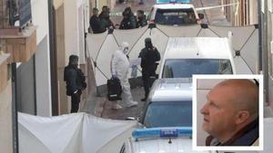 Crimen en Sueca: Agentes de Criminalística de la Guardia Civil durante la inspección ocular en la casa del presunto asesino