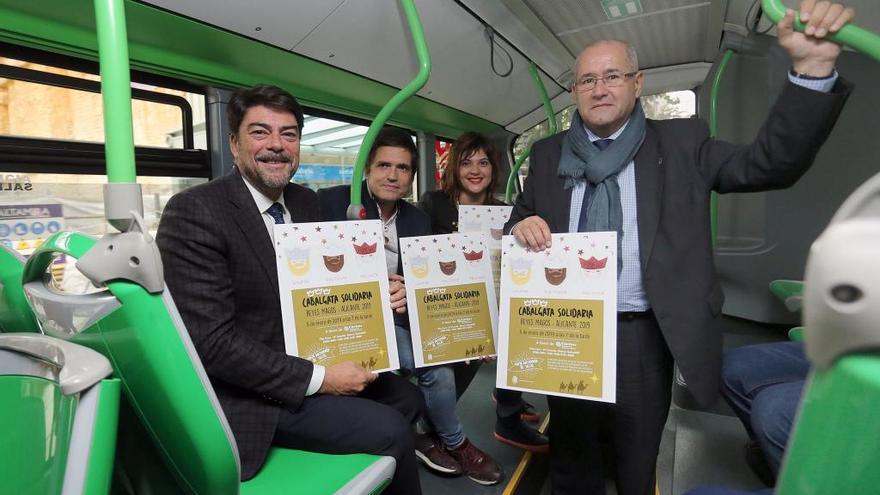 Un momento de la presentación del programa navideño esta mañana