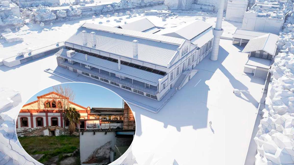 Proyecto para la antigua fábrica de vidrio de La Trinidad