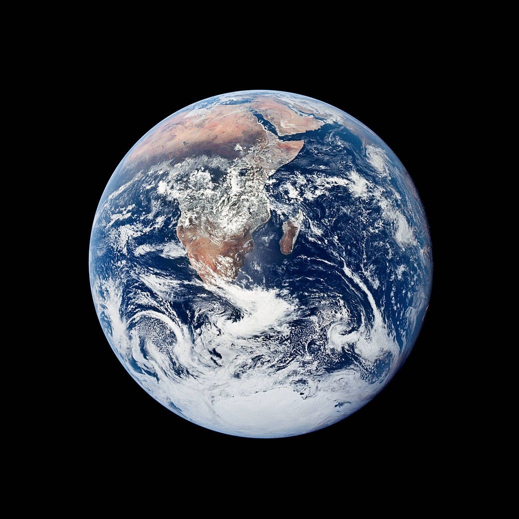 El planeta Tierra en una imagen de la Nasa.