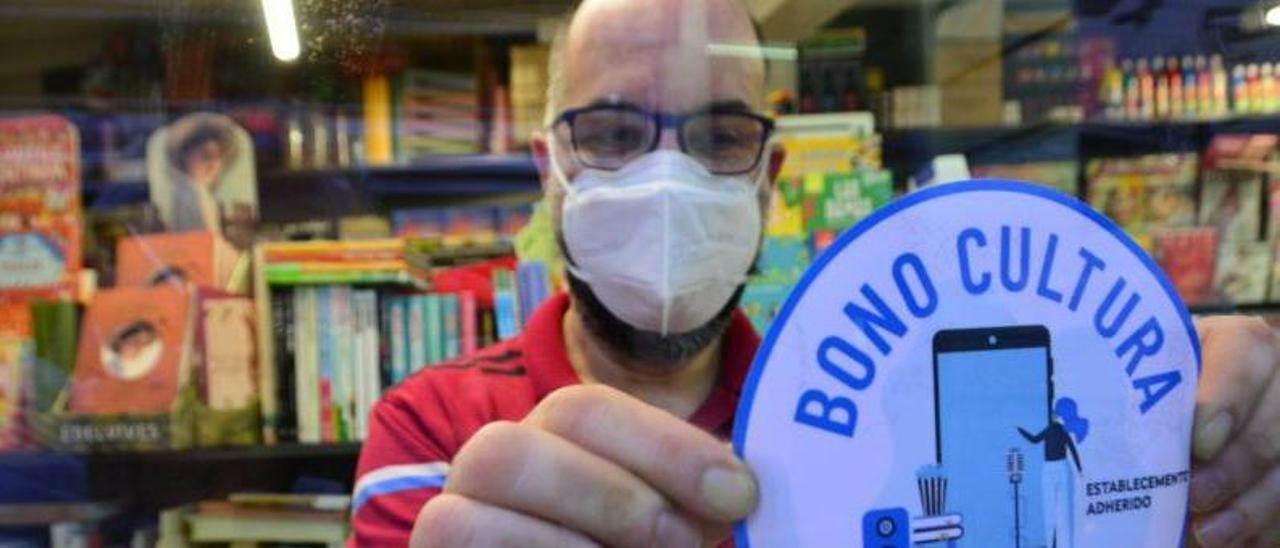 La Librería Miranda, en Bueu, que forma parte del Bono Cultura. | //G.N.