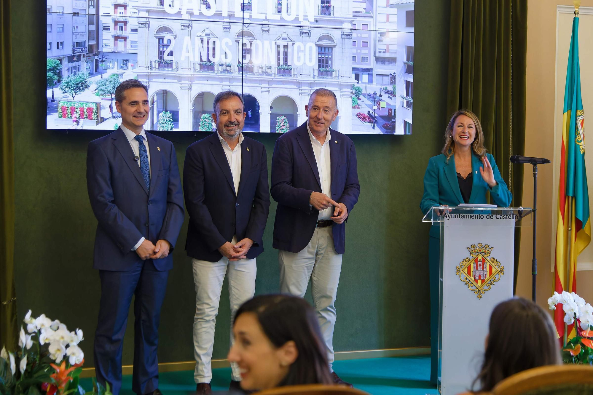 Todas las imagenes del balance de mitad de legislatura del equipo de gobierno de Castelló
