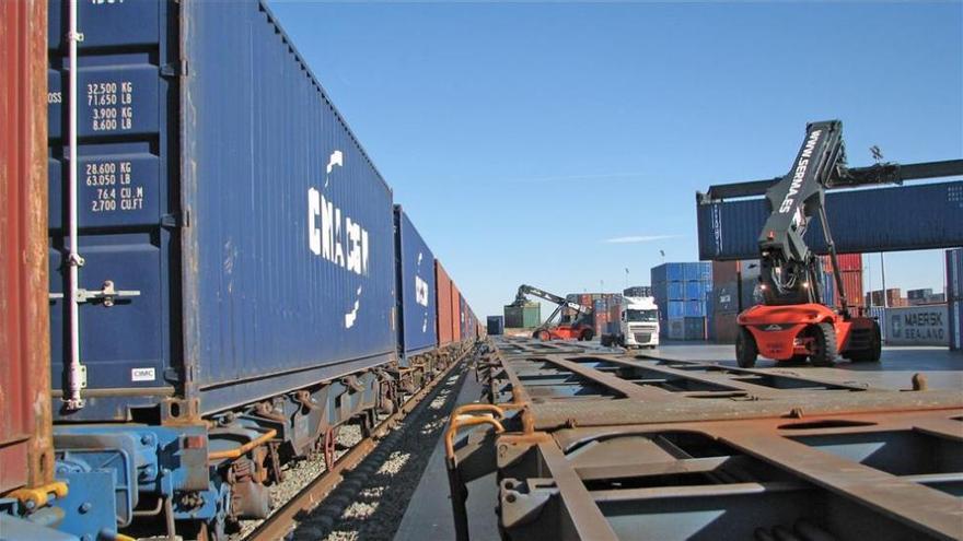 En próximos días llegará a la Terminal Marítima de Zaragoza  el primer tren de mercancías desde China