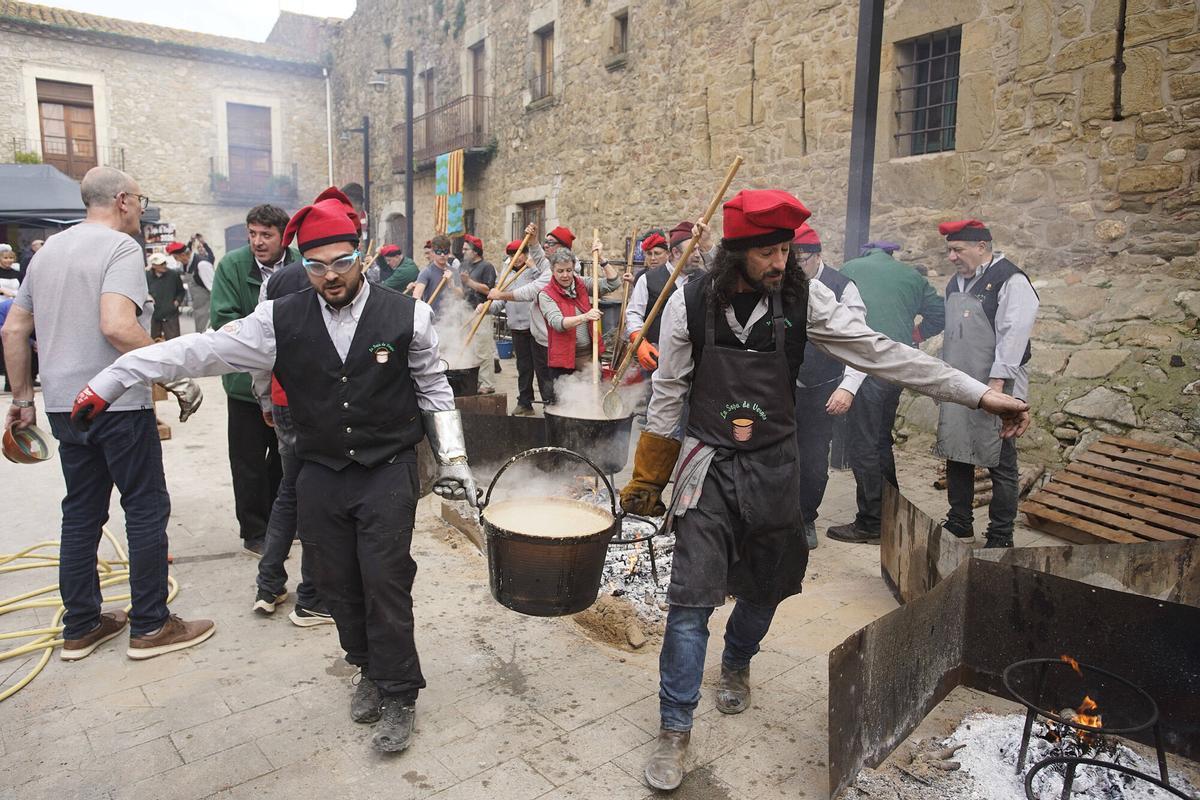 Verges dinar popular carnaval sopa de Verges