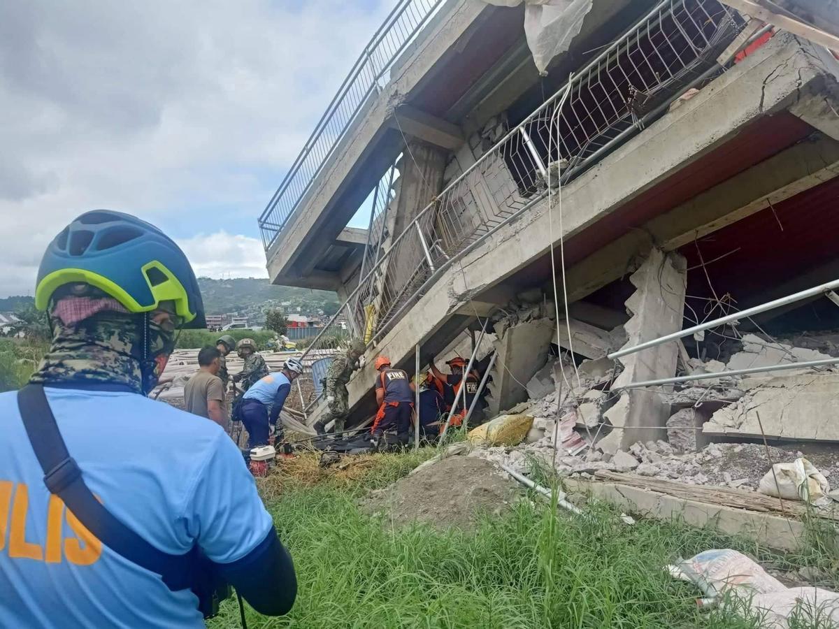 Un terremoto de magnitud 7,1 sacude la isla más poblada de Filipinas