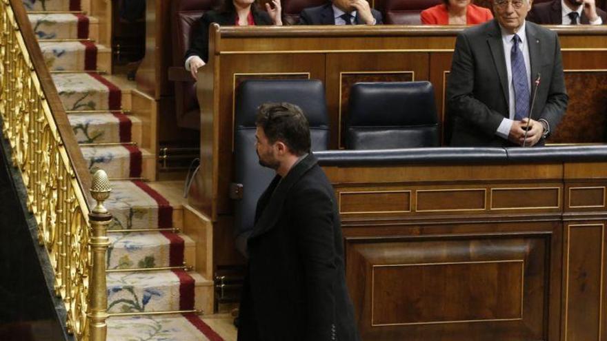 Rufián dice que Podemos les ofreció la cabeza de Borrell a cambio de apoyar los Presupuestos