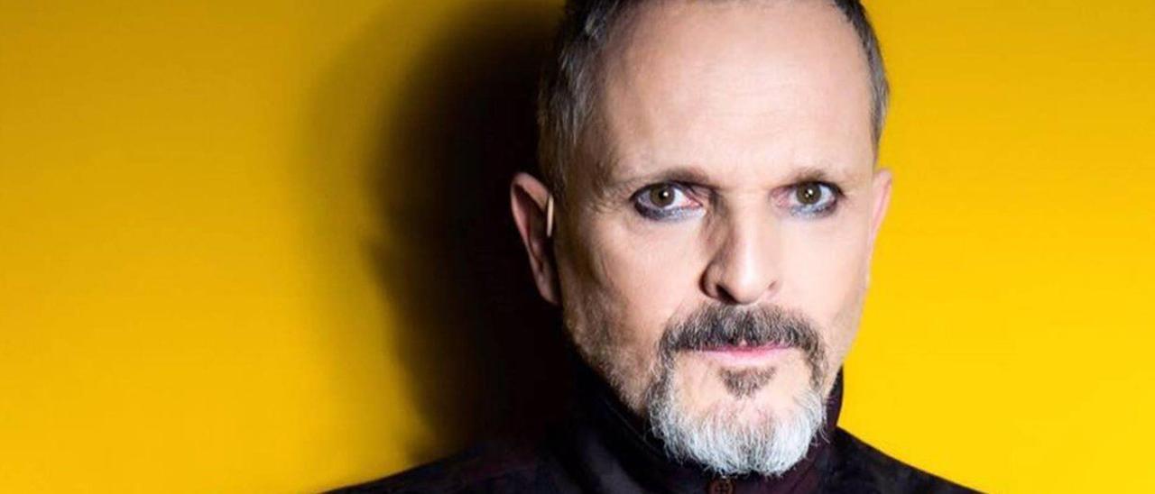 El cantante Miguel Bosé.