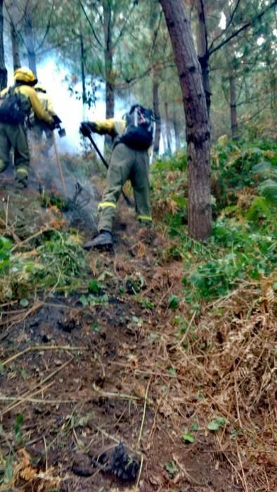 Incendio en Cangas de Narcea