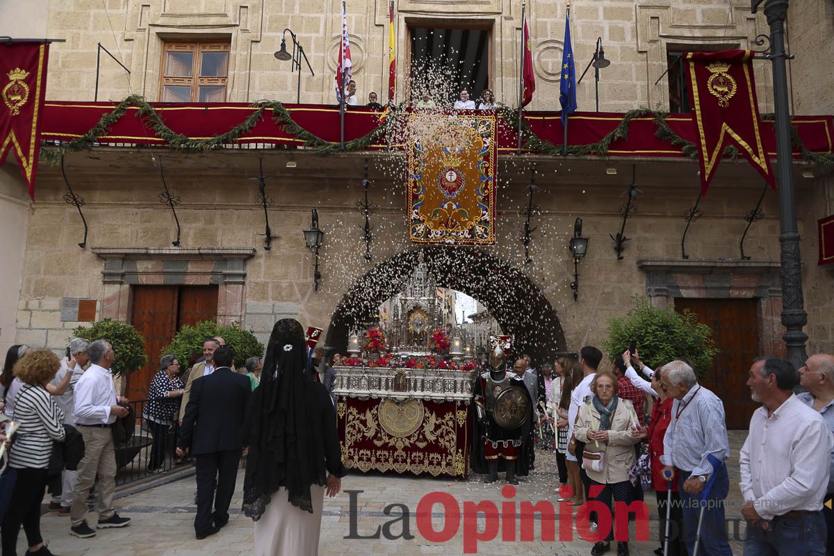 Fiestas de Caravaca: Procesión de regreso a la Basílica