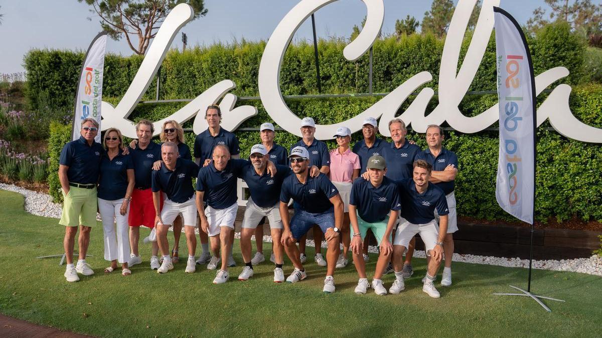 Todos los participantes del evento de golf en La Cala Resort
