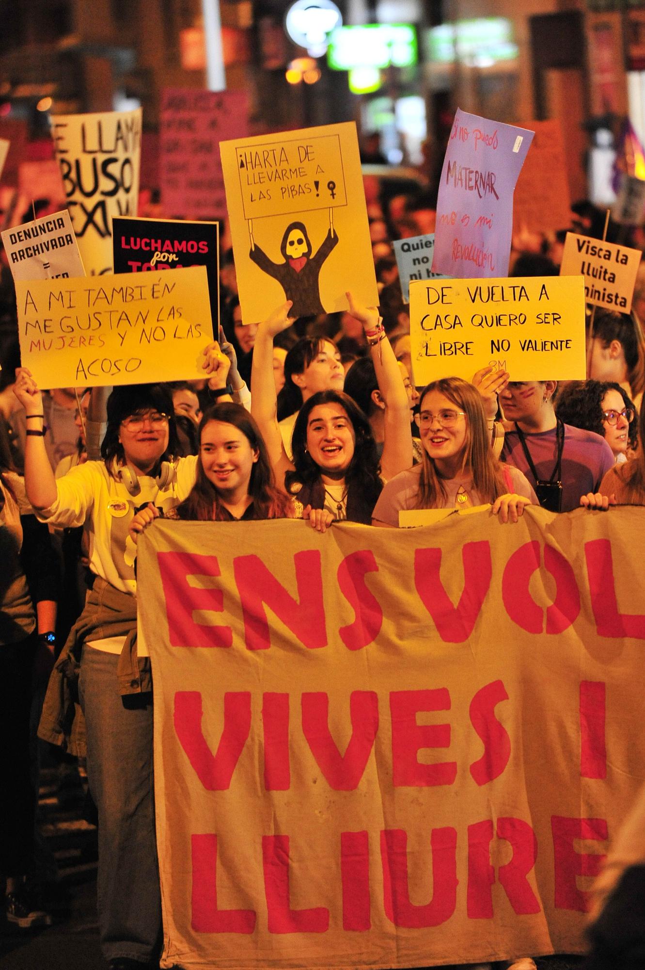 Así ha vivido Elche el 8M