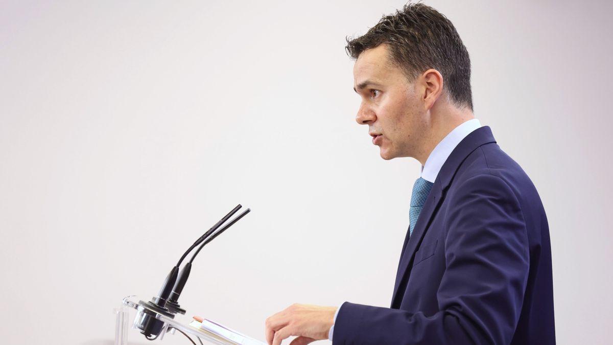 El portavoz del PSOE en el Congreso, Héctor Gómez.