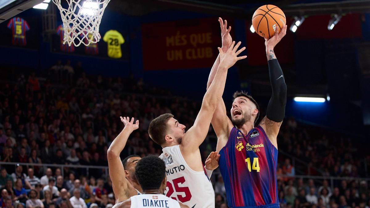 Willy Hernangómez firmó una buena actuación ante Baskonia