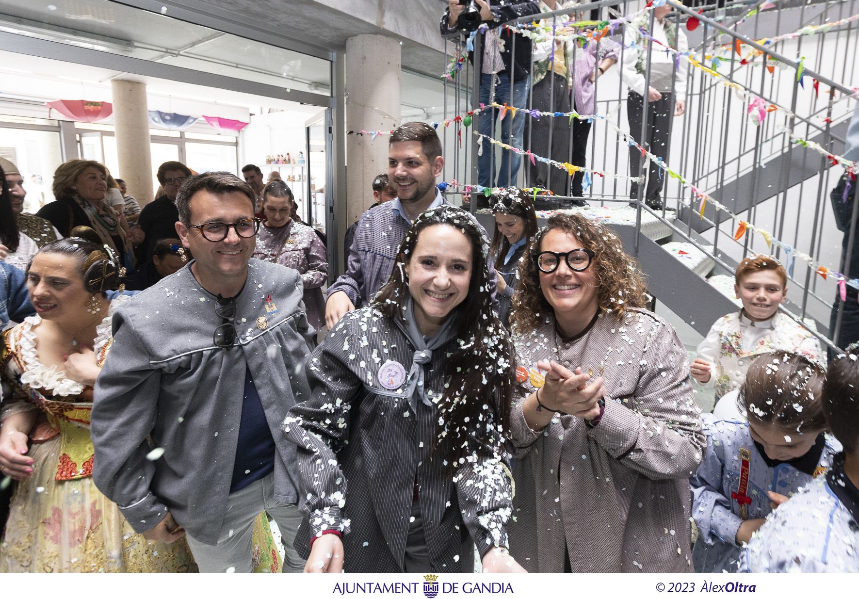 Globotà y cremà de Espurna y premios a las fallas escolares de Gandia