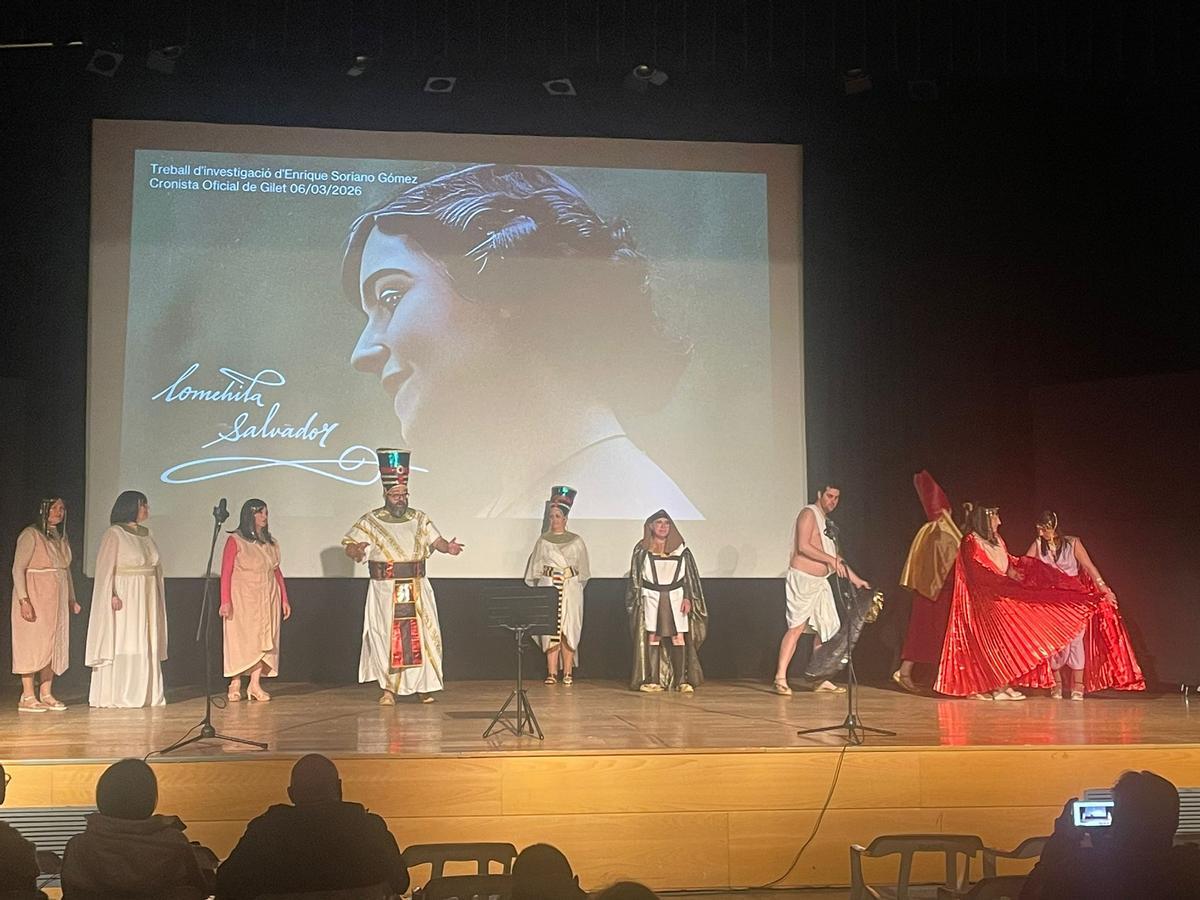 Un momento de la representación.