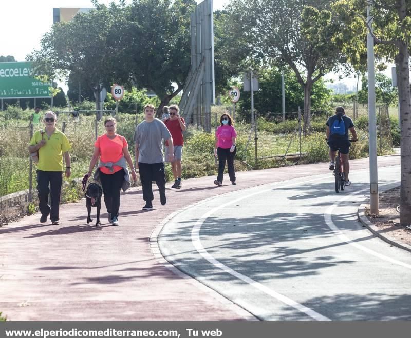 Castellón sale a pasear y practicar deporte