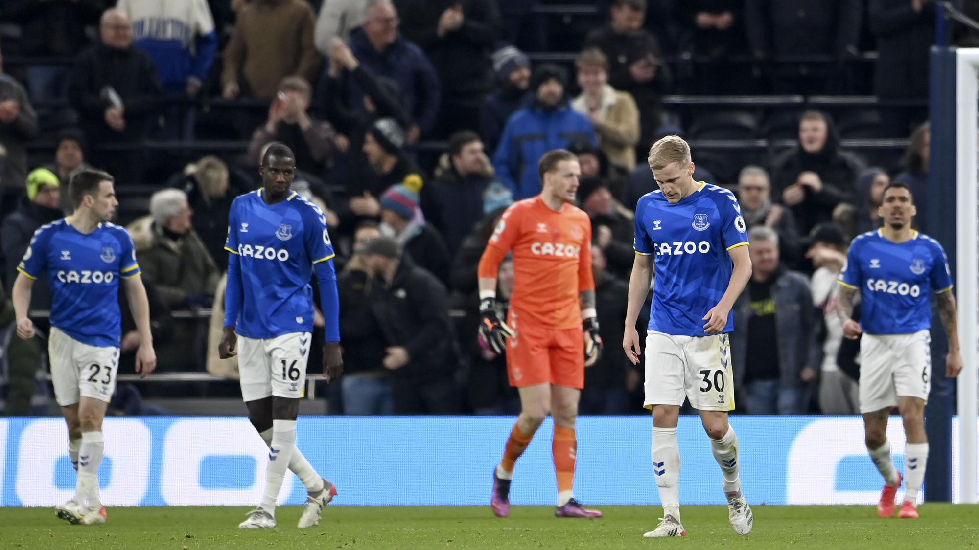 El Everton está al borde del descenso | EFE