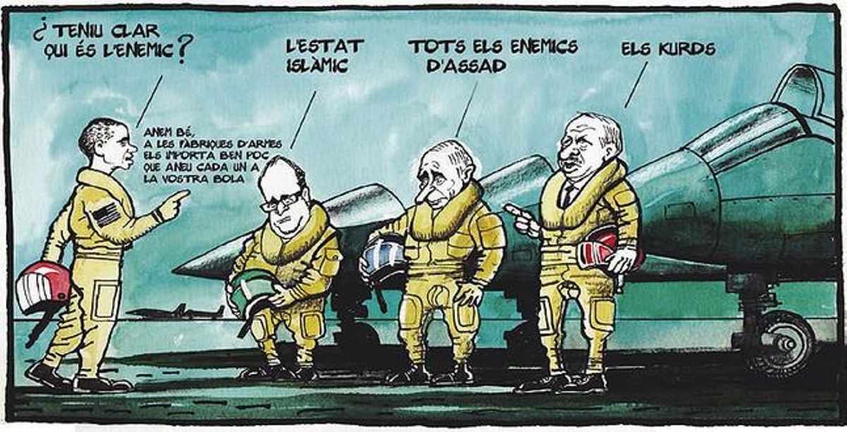 Vinyeta publicada el 7 de desembre del 2015.