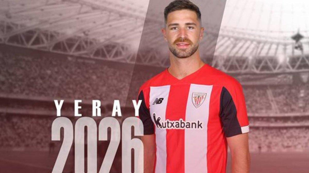 Yeray renueva con el Athletic hasta 2026