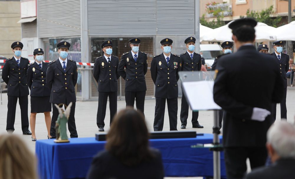 Acto institucional por el Patrón del Cuerpo Nacional de Policía en Sagunt.