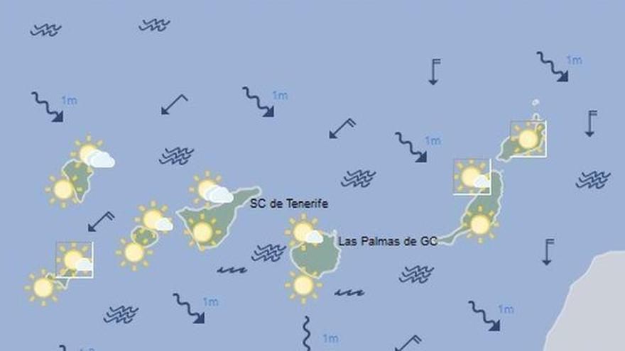 Predicción de la Aemet para este miércoles, 7 de septiembre.