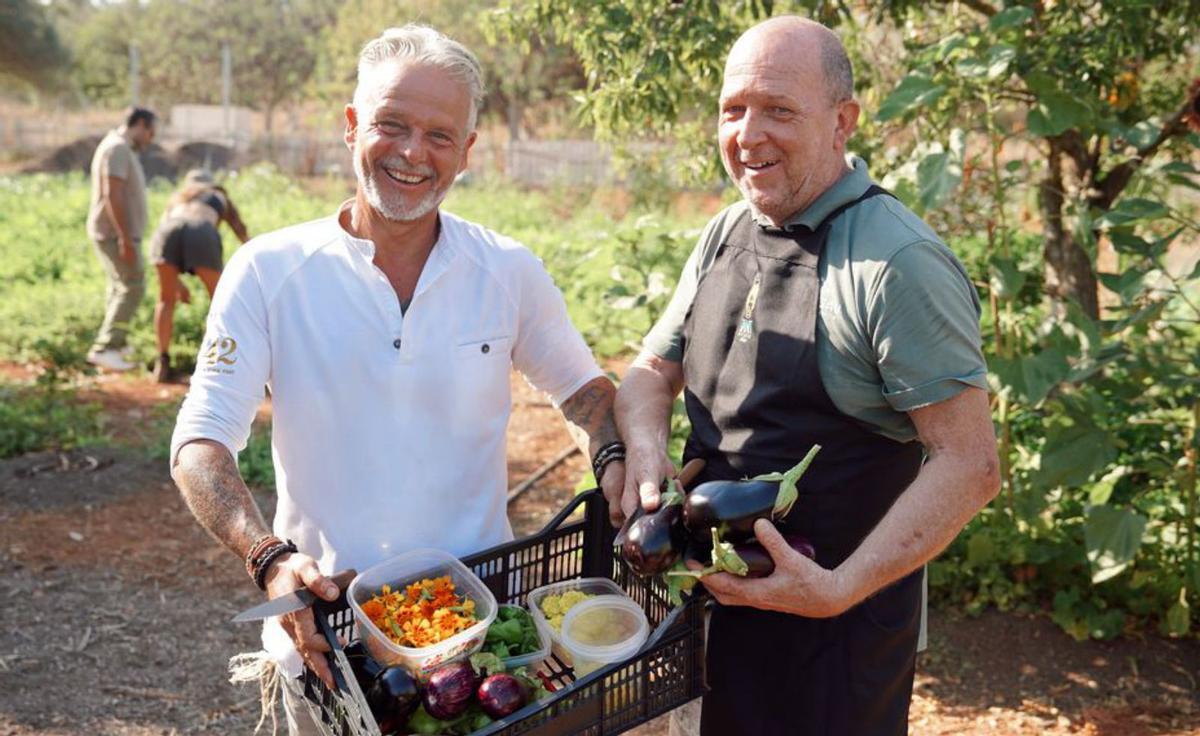 Los chefs pisan la tierra para conocer de cerca los productos de temporada
