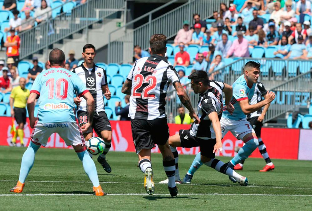 El Celta Levante, en imágenes