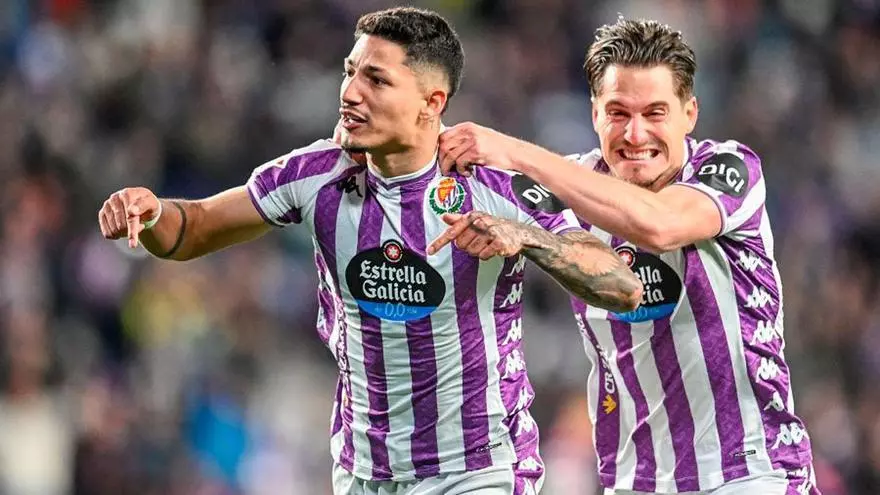 ¡Marcos André da el gol de la victoria al Valladolid contra el Huesca!