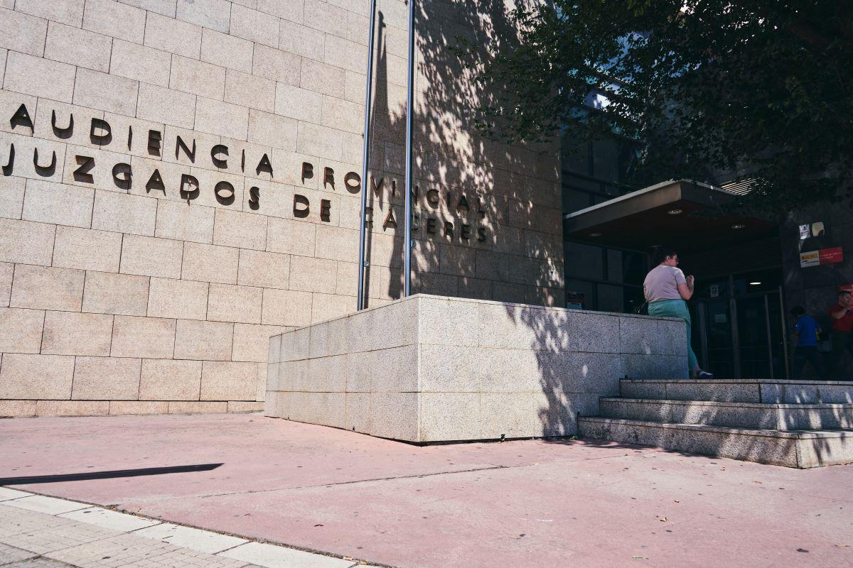 Audiencia de Cáceres.