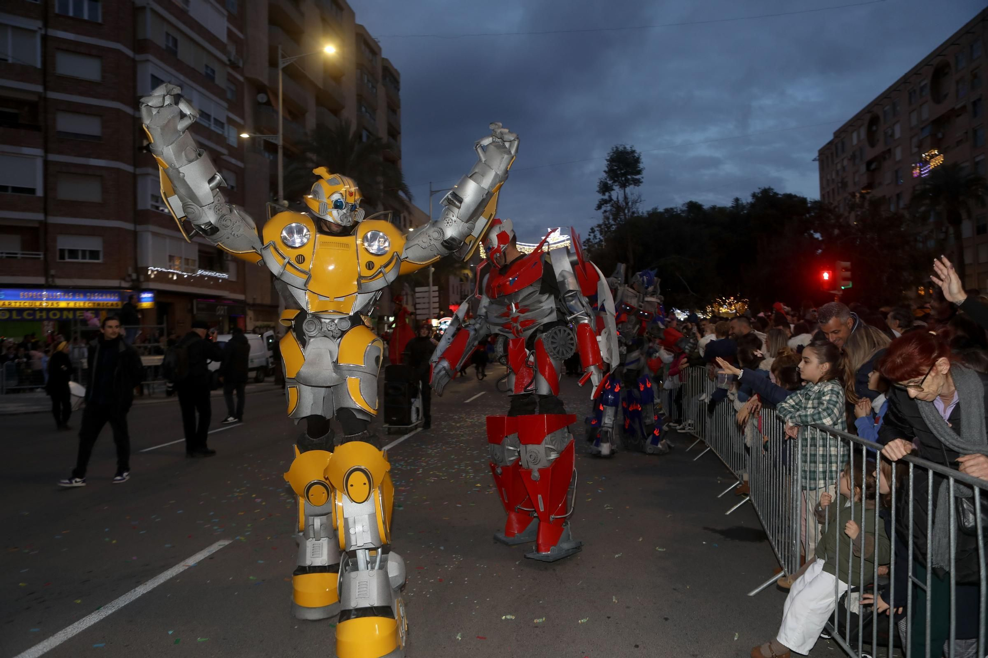 La Cabalgata de los Reyes Magos de Cartagena 2025, en imágenes