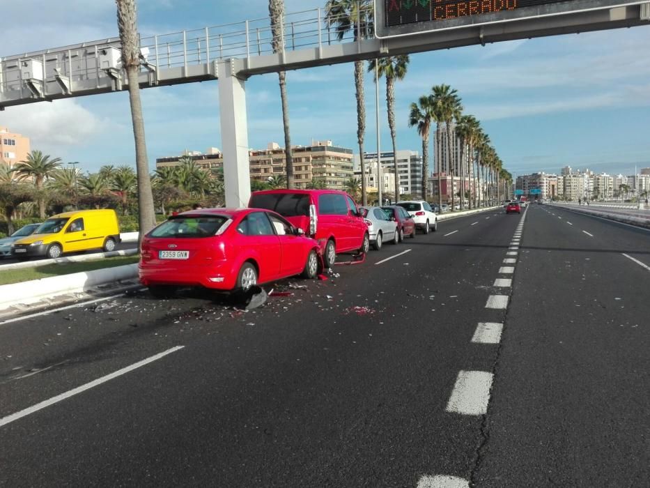 Accidente en la Avenida Marítima con dos heridos