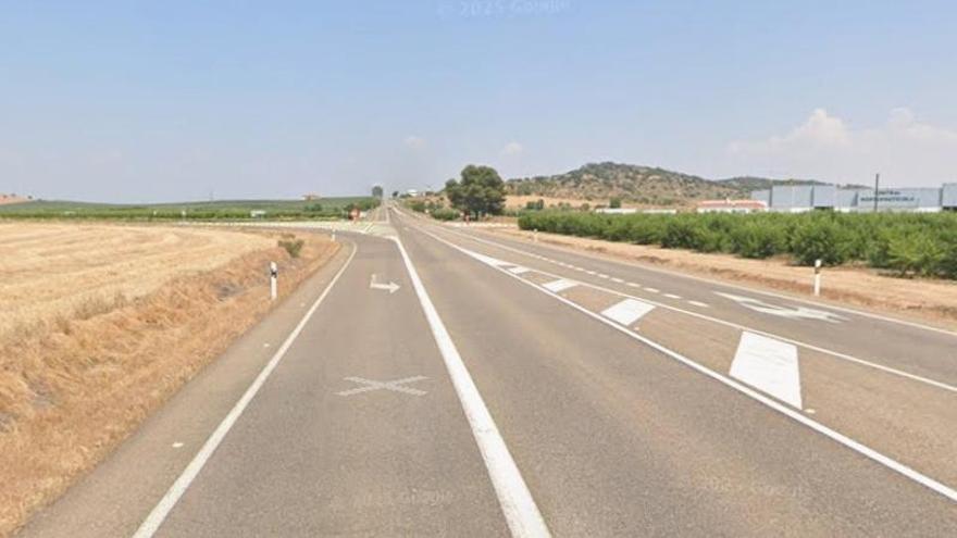 Nuevo accidente en la N-430 en Extremadura: un hombre y una mujer, heridos graves cerca de Hernán Cortés