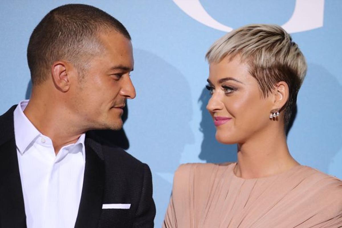 Katy Perry y Orlando Bloom, amorosos