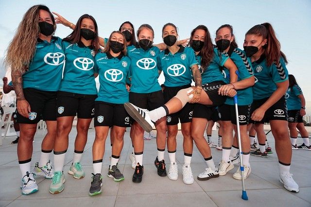 Presentación UD Granadilla de fútbol femenino