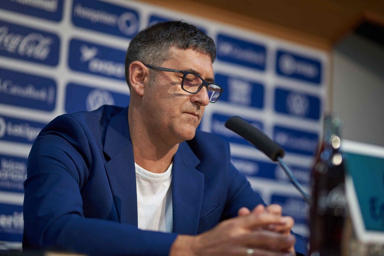 Presentación del nuevo director deportivo del CD Tenerife, Mauro Pérez