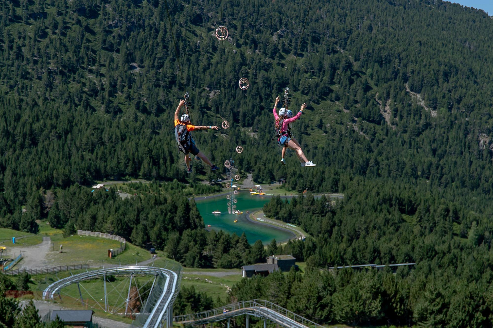 Grandvalira logra cifras récord de visitantes este verano