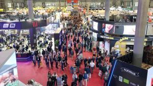 Vista general de uno de los pabellones de la pasada edición de Alimentaria + Hostelco.