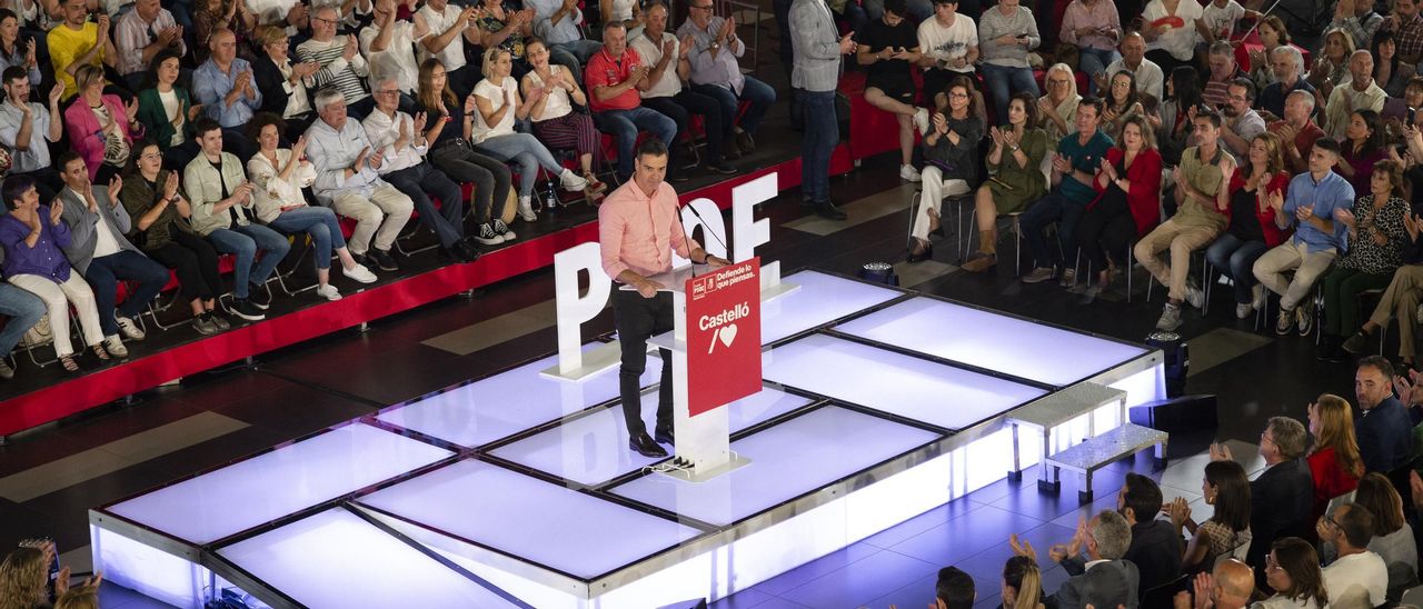 El presidente del Gobierno y secretario general del PSOE, Pedro Sánchez.