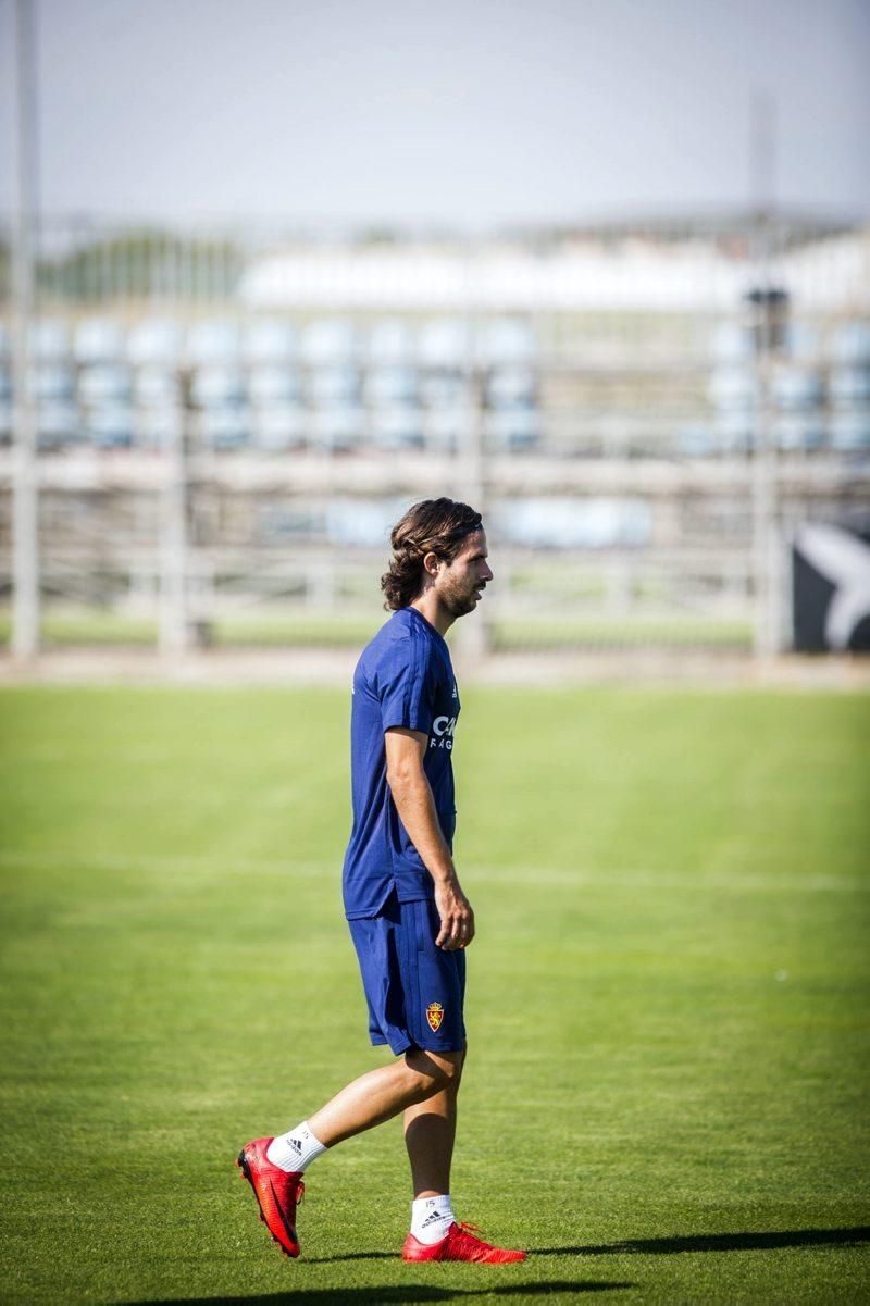 Primer entrenamiento del Real Zaragoza