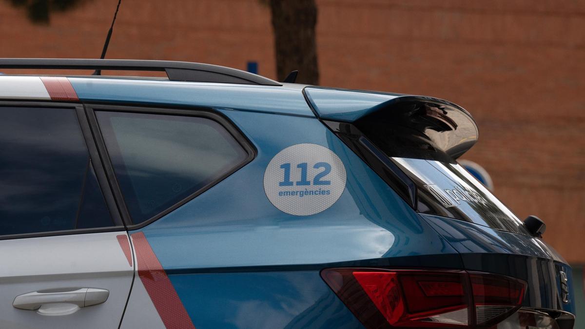 Un vehículo de los Mossos d'Esquadra.